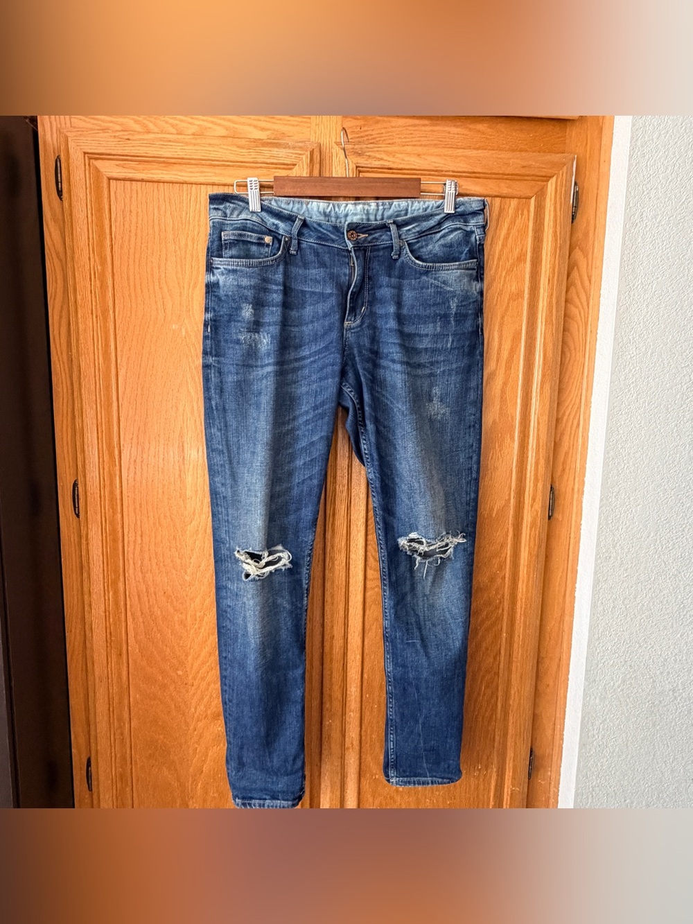 &denim blue boyfriend Jeans size 29 for women